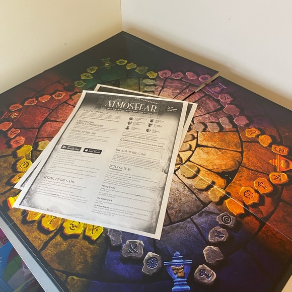 Pressman Atmosfear The Gatekeeper DVD Board Game 2003 *Almost Complete*. - Picture 7 of 8